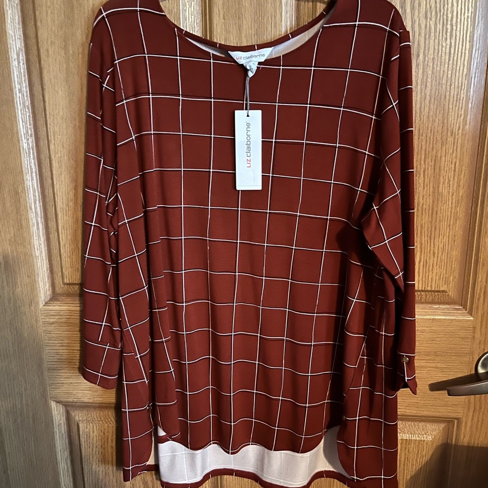 3/4 length blouse